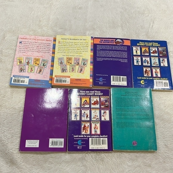 7 Books Ramona Ralph Mouse by Beverly cleary - Picture 6 of 7